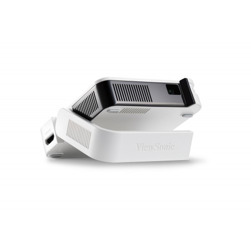 ViewSonic M1 Mini Plus Ultra-portable LED Android Projector — 120 LED Lumens, Built-in Wi-Fi