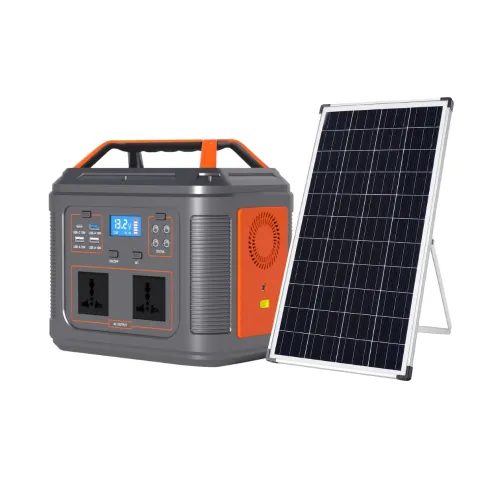 EcoSONIC AP-500 Portable Power Station with Solar Panel — 500W