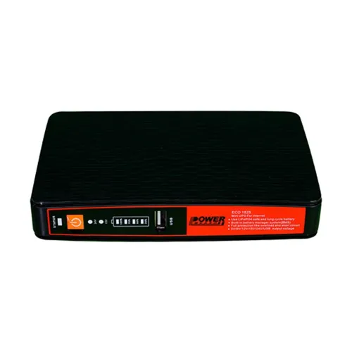 Power Guard ECO-1825 Mini DC UPS for Router — 10000mAh