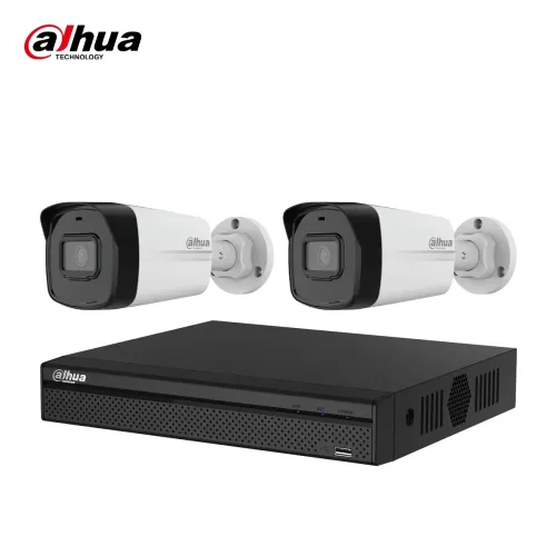 Dahua DH-IPC-HFW1230TL2-S5 IP Camera Package — 2MP, 2 Units