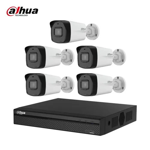 Dahua DH-IPC-HFW1230TL2-S5 IP Camera Package — 5 Units