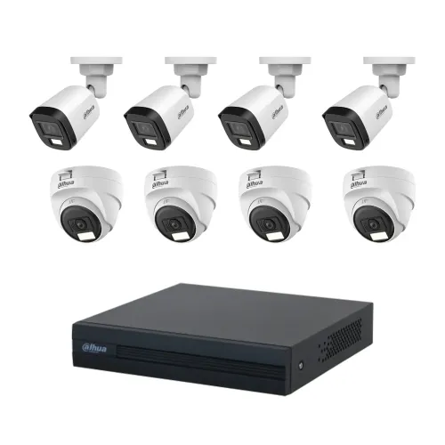 Dahua CC Camera Package — 8 Unit