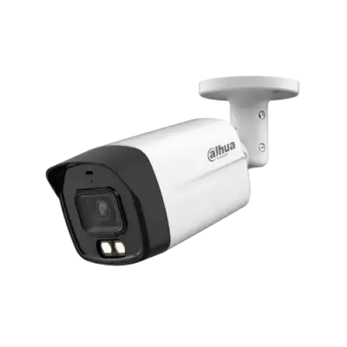 Dahua HAC-HFW1200TLMP-IL-A Smart Dual Light HDCVI Bullet Camera — 2MP, Fixed-Focal