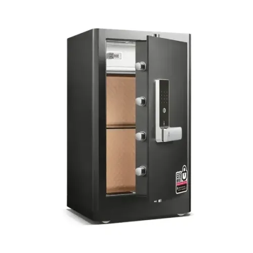 Deli 4117G Digital Safe Box / Locker / Vault — Fingerprint, Password