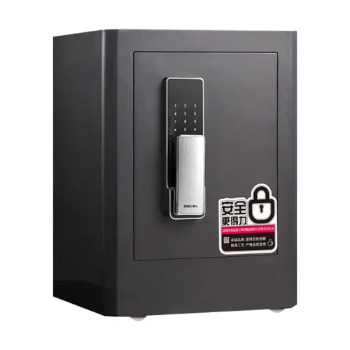 Deli 4118G Digital Safe Box / Locker / Vault — Fingerprint, Password