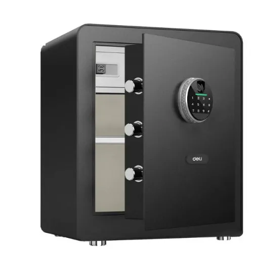 Deli ET631 Digital Safe Box / Locker / Vault — Fingerprint & Password