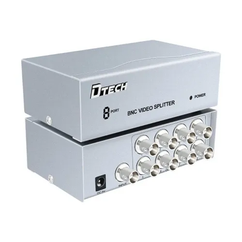 Dtech DT-7108 BNC Splitter — 8 Port