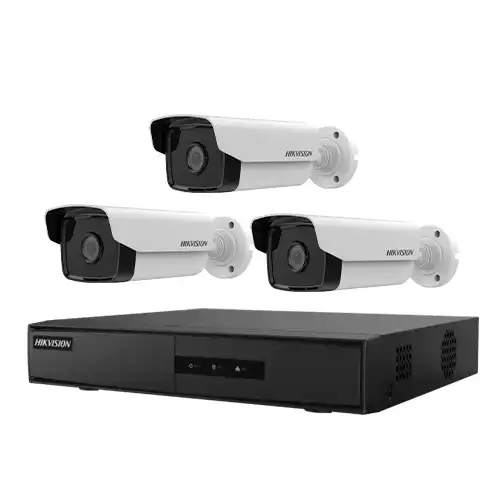 Hikvision IP Camera Package — 3 Units