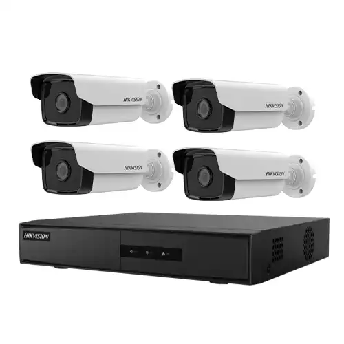 Hikvision IP Camera Package — 4 Unit