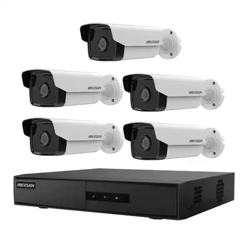Hikvision IP Camera Package — 5 Units