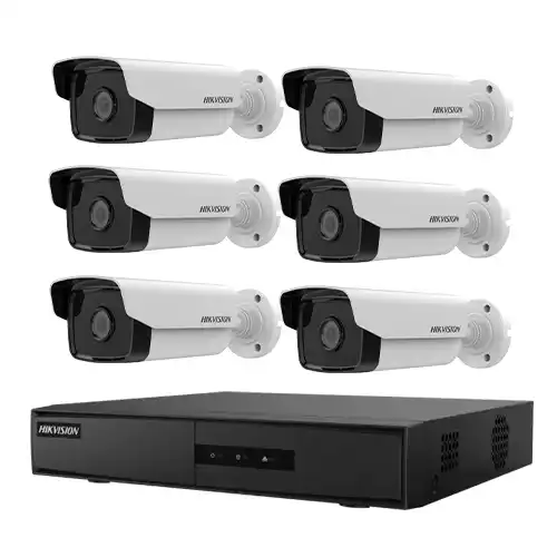 Hikvision IP Camera Package — 6 Units