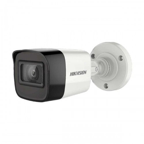 HikVision DS-2CE16D0T-ITPFS Fixed Mini Bullet Camera — 2MP, Audio