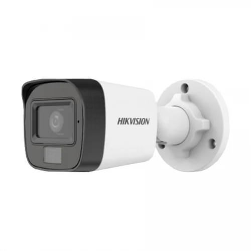 Hikvision DS-2CE16G0T-LPFS/S Mini Bullet Camera — 3MP, 2K, Hybrid Light, Audio, Fixed