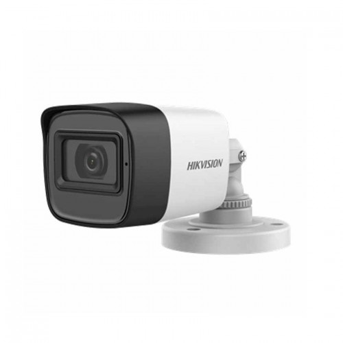 Hikvision DS-2CE16H0T-ITPFS Audio Mini Bullet Camera — 5MP
