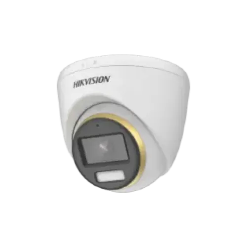 Hikvision DS-2CE72DF3T-FS Fixed Turret Camera — 2MP, ColorVu Audio