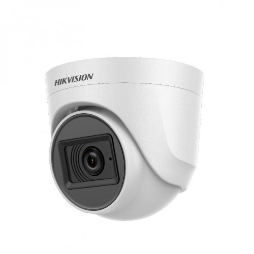 HikVision DS-2CE76D0T-ITPFS Indoor Fixed Turret Camera — 2MP, Audio