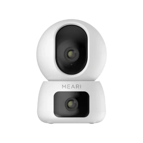Meari S3 Indoor Pan/Tilt Portable WiFi Camera — Dual-Lens, 3MP+3MP