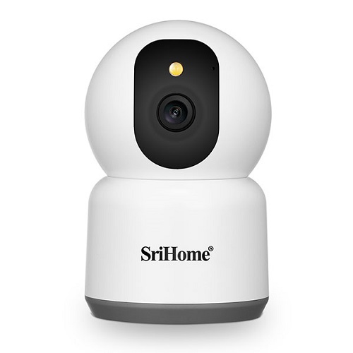 SriHome SH038 WiFi IP Camera — 5MP, Full Color Night Vision