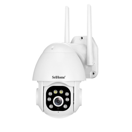 SriHome SH039 PTZ 5G IP Camera — 3MP, 2K QHD