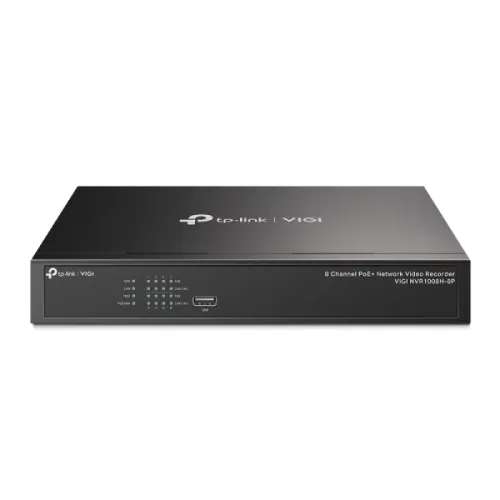 TP-Link VIGI NVR1008H-8P Network Video Recorder (NVR) — 8 Channel, PoE+