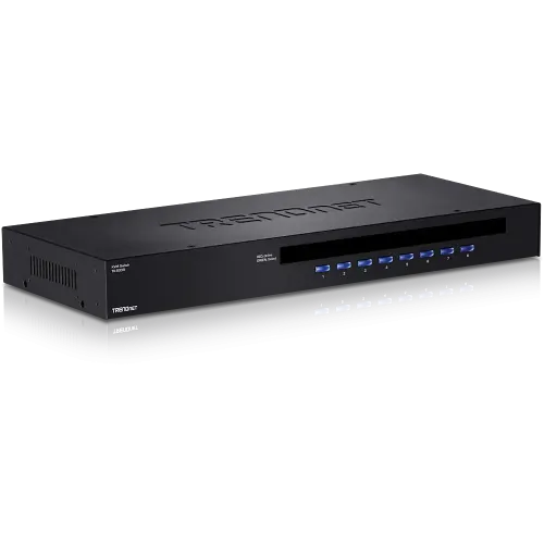 TRENDnet TK-803R Rack Mount KVM Switch — 8-Port