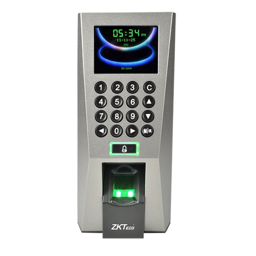 ZKTeco F18 Access Control & Time Attendance Terminal — without Adapter