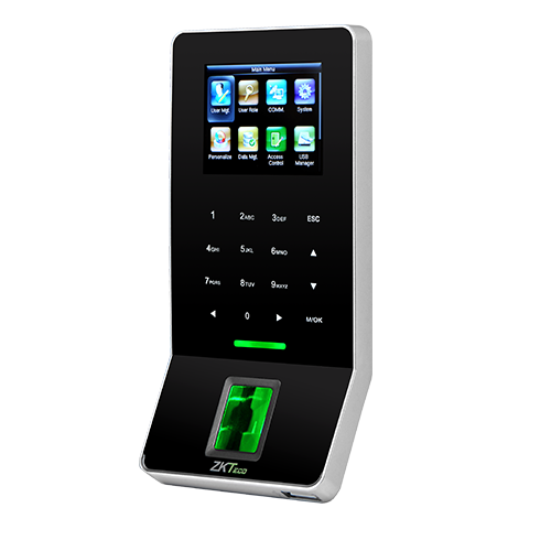 ZKTeco F22 Fingerprint Time Attendance and Access Control Terminal — Without Adapter