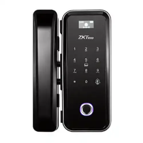 ZKTeco GL300 Glass Door Smart Lock — Fingerprint