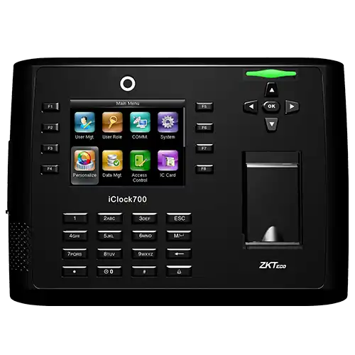 ZKTeco iClock700 Time Attendance and Access Control Terminal — Fingerprint