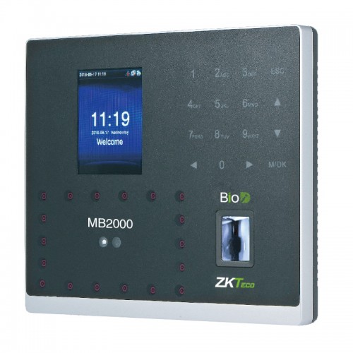 ZKTeco MB2000 Multibiometric Time Attendance Access Control — WiFi, with Adapter