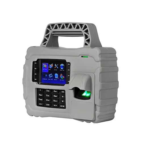 ZKTeco S922 Portable Fingerprint Time Attendance Terminal — with Adapter