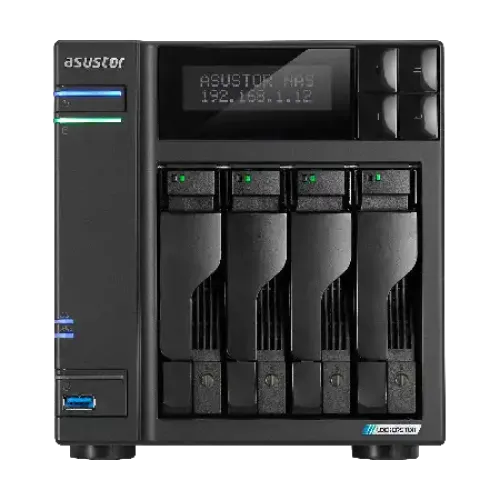 Asustor LOCKERSTOR 4 GEN-2 AS6704T NAS Storage — 4-Bays