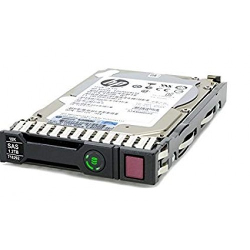 HP Server Hard Drive — 2.5" SAS, 1.2TB, 10000 RPM, G8 and G9