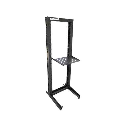 Safenet Open Frame Floor Standing Rack — 32U, 2-Post
