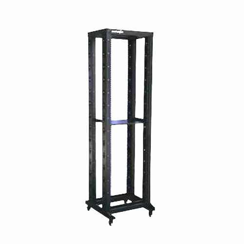 Safenet Open Frame Floor Standing Rack — 32U, 4-Post