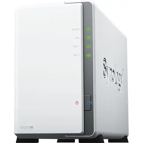 Synology DiskStation DS223j NAS Enclosure — 2-Bays
