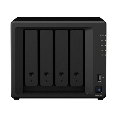 Synology DiskStation DS920+ NAS Enclosure — 4-Bays