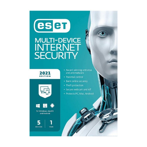 ESET Internet Security — 5 Users, 1 Year