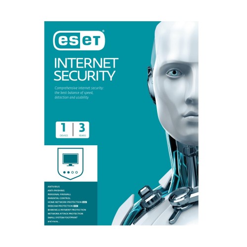 ESET Internet Security — Single User, 3-Year License