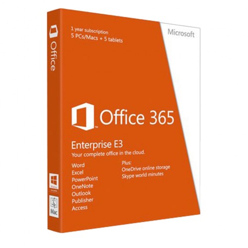 Office 365 Enterprise E3 — 1-Year Subscription