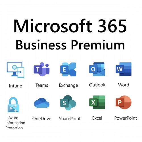 Microsoft 365 Business Premium — 1-Year Subscription