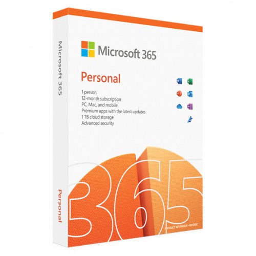 Microsoft 365 Personal — 1 User, 1-Year Subscription
