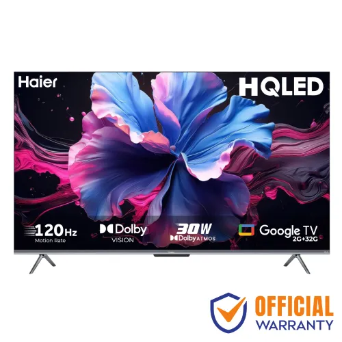 Haier H55P7UX HQLED Smart Google TV — 55 Inch, 4K, Voice Control