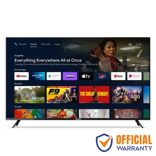 Smart SEL-55V24K Android LED Smart TV — 55", 4K, Voice Control